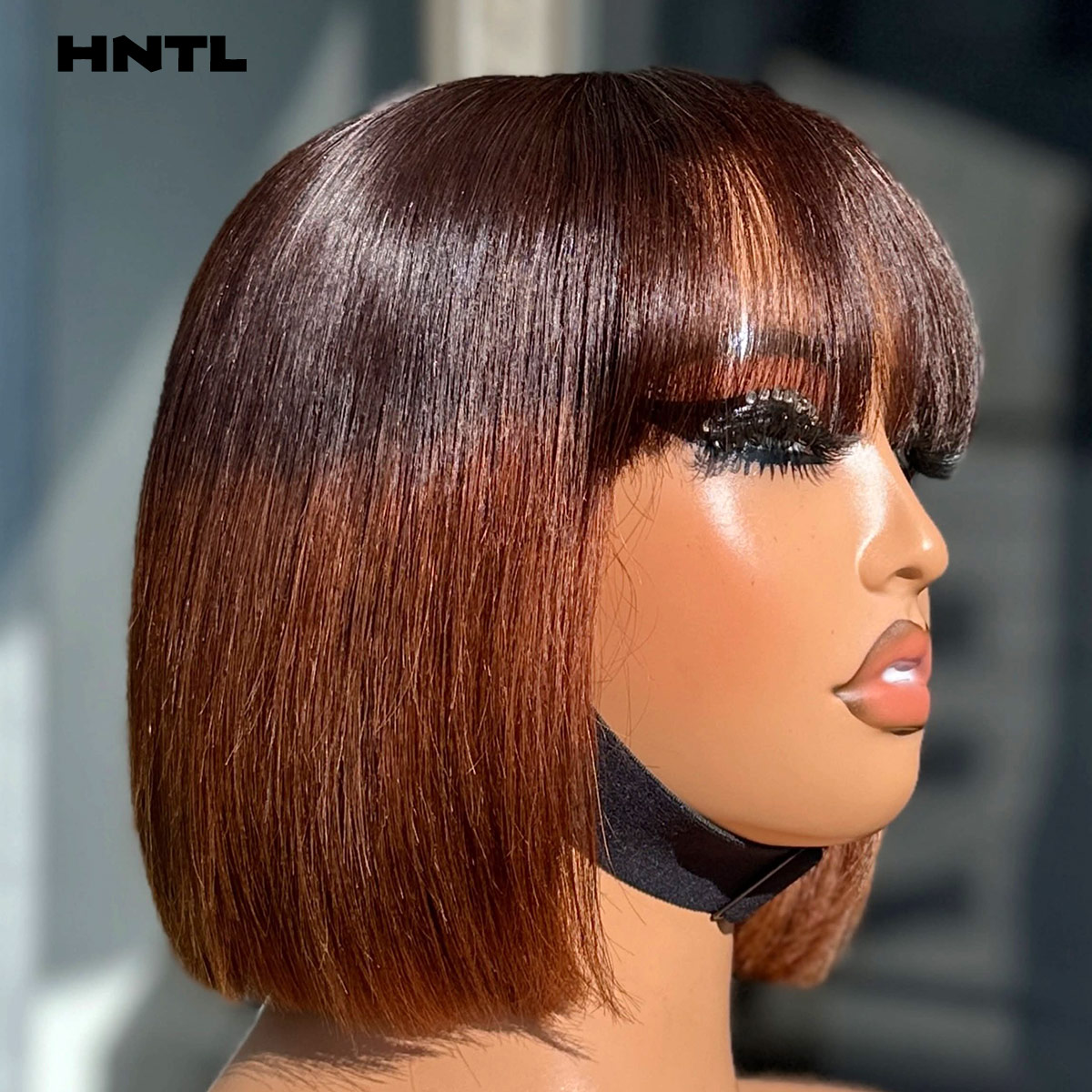 Peluca Bob con flequillo Wear  - Glueless Wear And Go Human Hair Wig reseña y precio