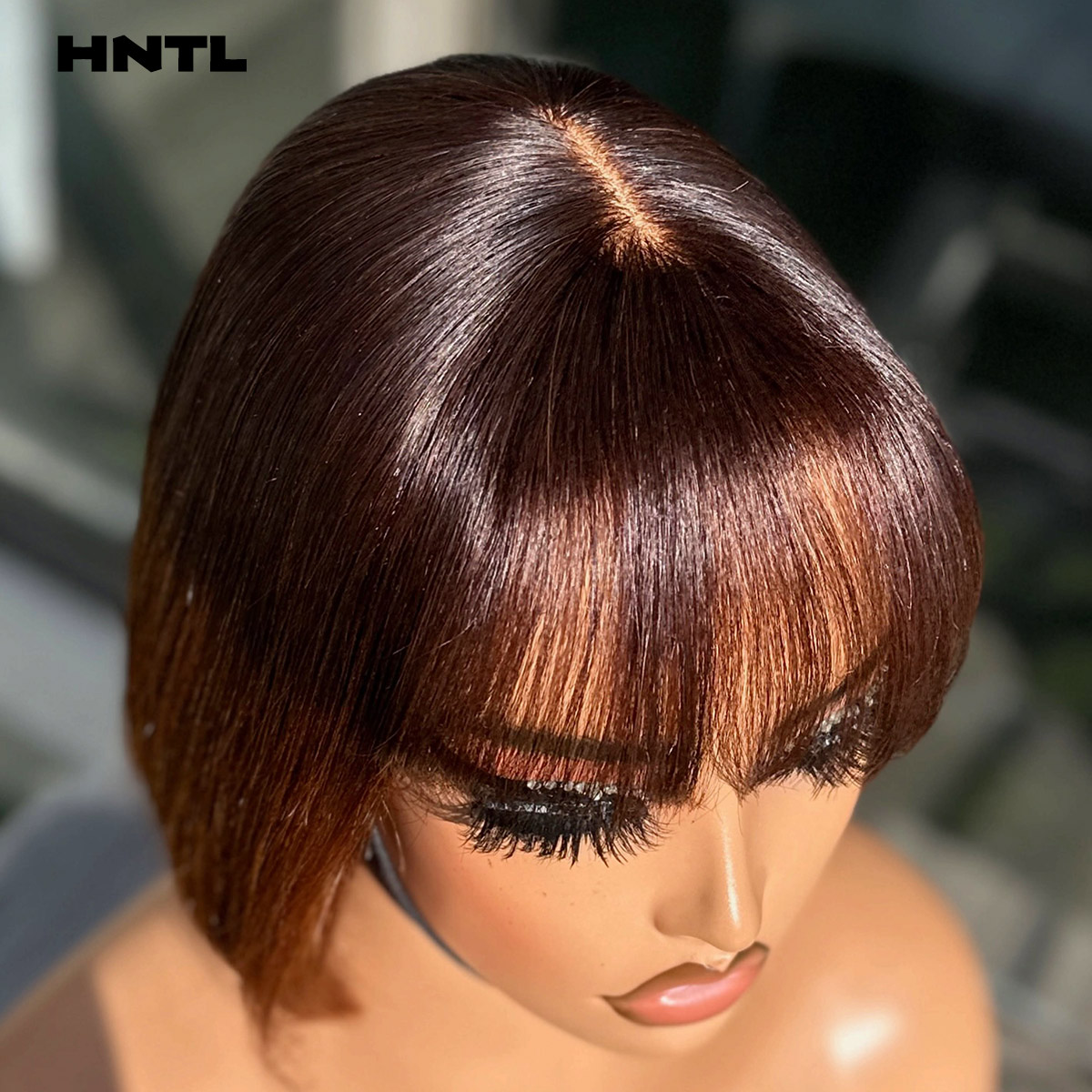 Peluca Bob con flequillo Wear  - Glueless Wear And Go Human Hair Wig reseña y precio