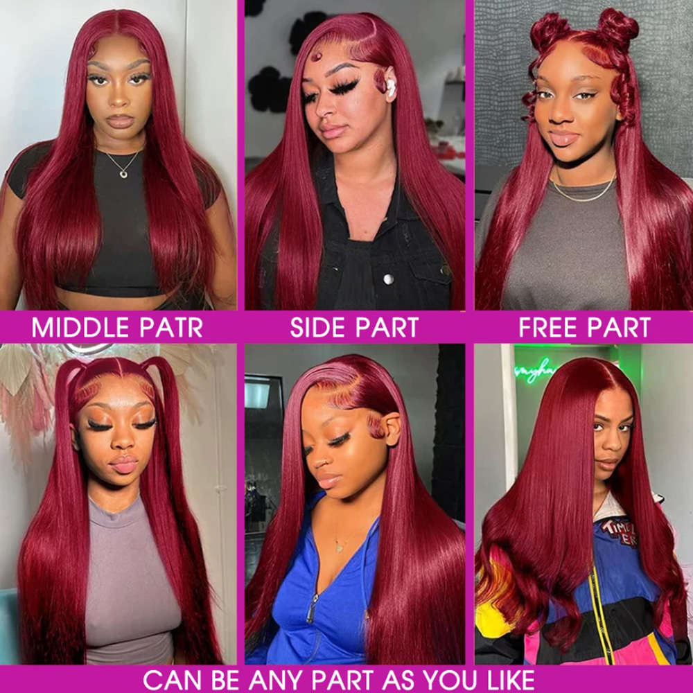 Peluca de cabello humano liso  - Lace Front Wigs reseña y precio