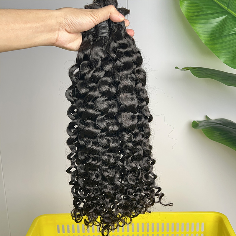 Cabello Humano 100% a Granel p - Water Wave Bulk Human Hair For Braiding reseña y precio
