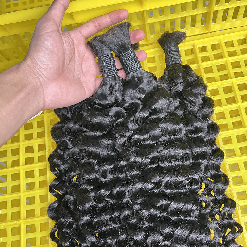 Cabello Humano 100% a Granel p - Water Wave Bulk Human Hair For Braiding reseña y precio