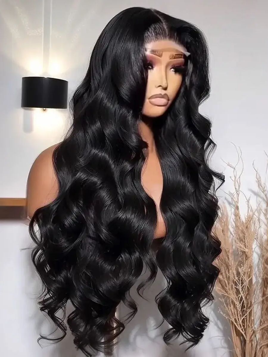 Peluca frontal de encaje sinté - Synthetic Wigs reseña y precio