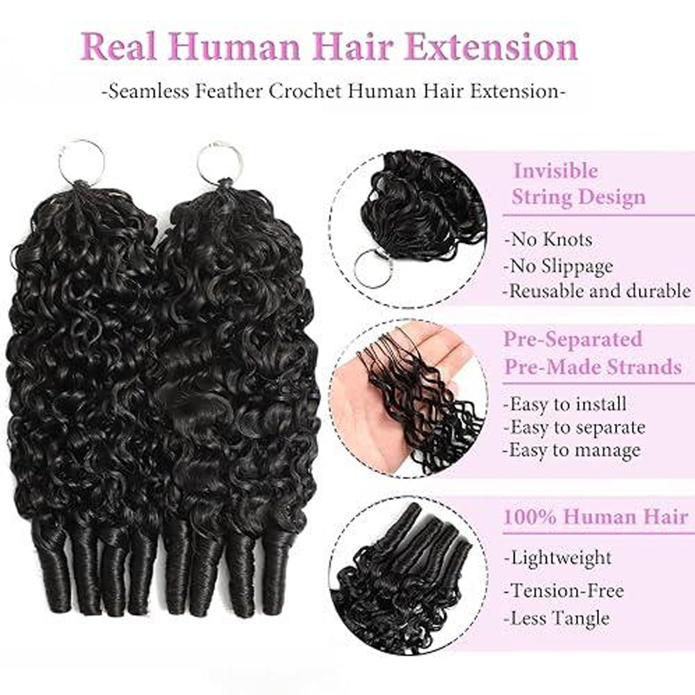 Cabello humano para hacer tren - Hair Bundles reseña y precio