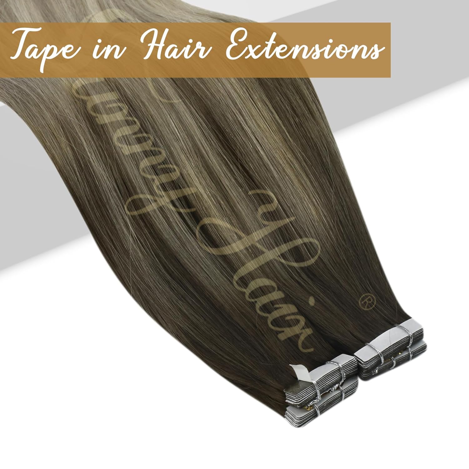Extensiones de Cabello Adhesiv - Invisible Tape In Extensions Real Hair reseña y precio