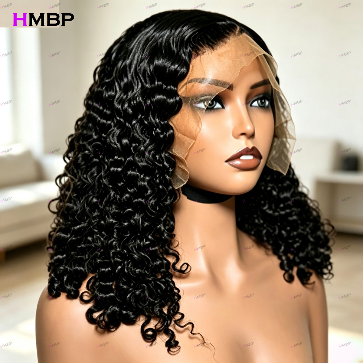 Pelucas de cabello humano riza - Hd Lace Frontal Wig Human Hair Pre Plucked reseña y precio