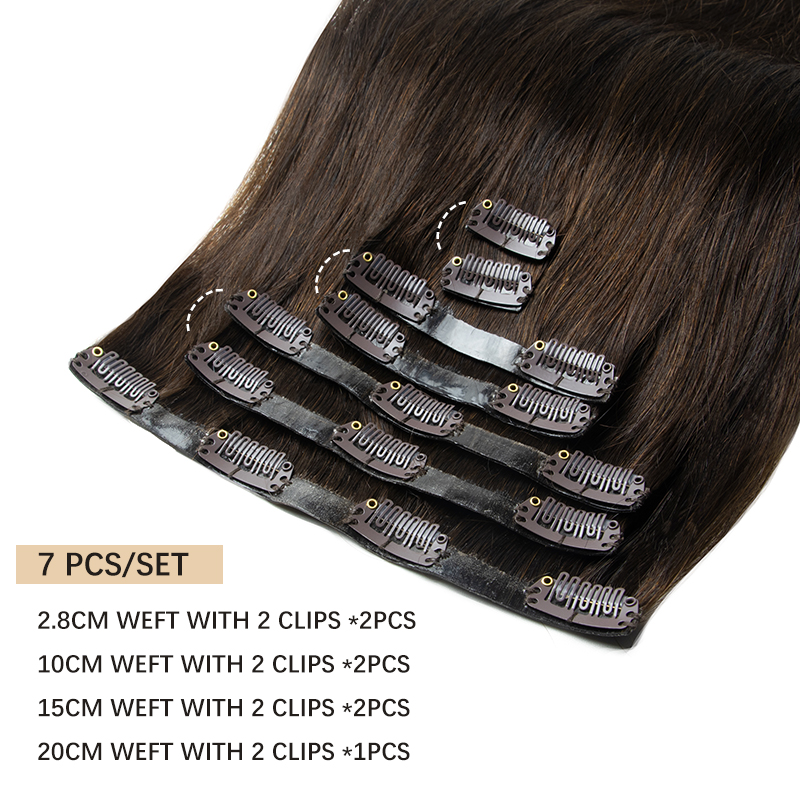 Human Hair Invisible PU Clip I - Invisible Tape In Extensions Real Hair reseña y precio