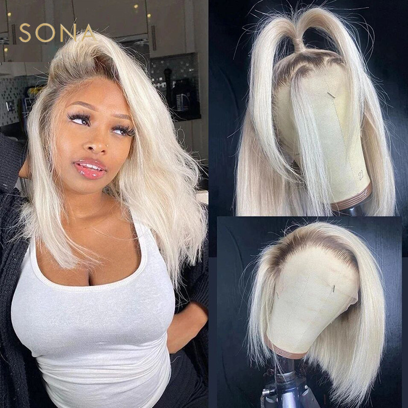 Peluca con malla Frontal de co - Glueless Wear And Go Human Hair Wig reseña y precio