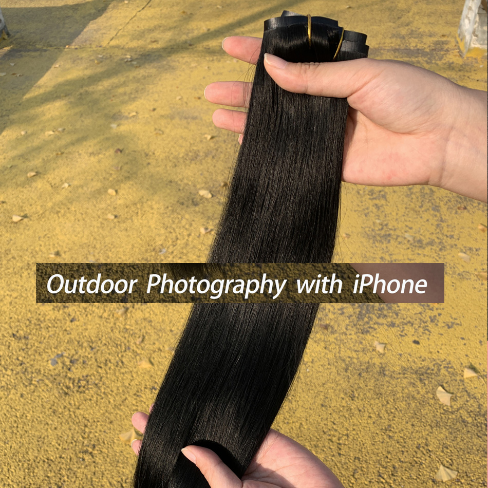 Extensiones de Cabello con Cli - Seamless Clip In Hair Extensions Human Hair reseña y precio