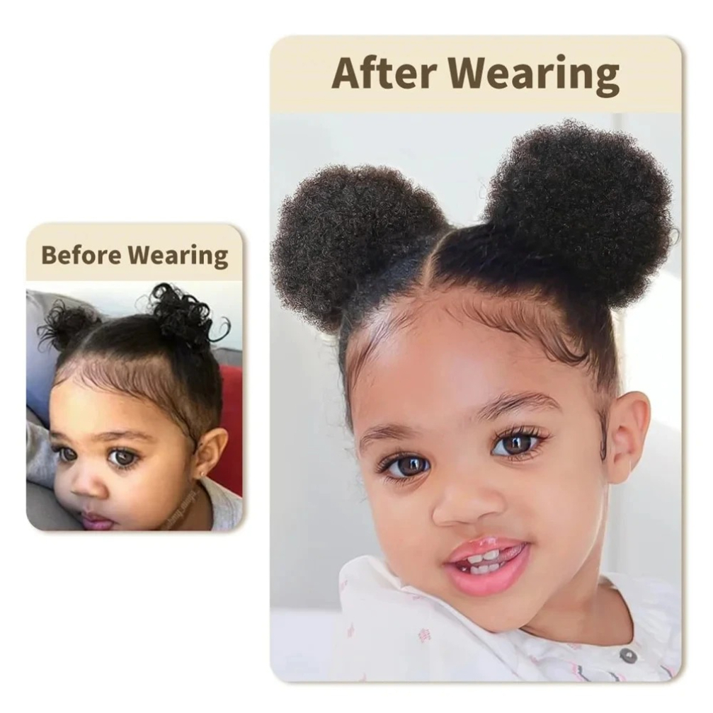 1 unidad/paquete, coleta de pe - Drawstring Afro Curly Puff Ponytail reseña y precio