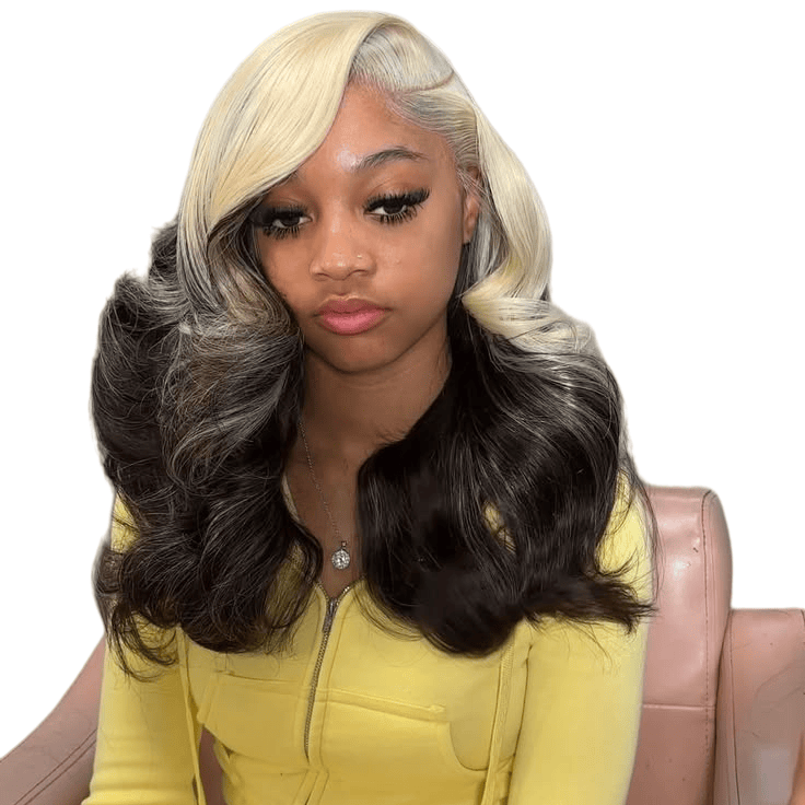 Peluca frontal de encaje HD 13 - 613 Blonde Body Wave Lace Front Wig reseña y precio