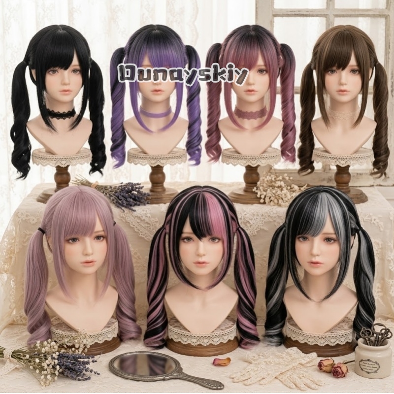 Peluca sintética con degradado - Hair Bundles reseña y precio