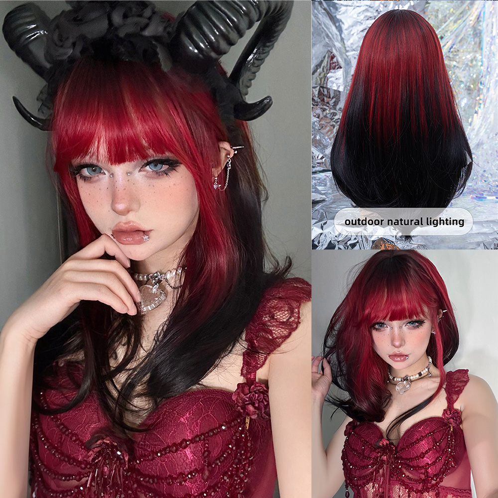 Pelucas sintéticas ombré negra - Synthetic Braided Wigs For Black Women reseña y precio