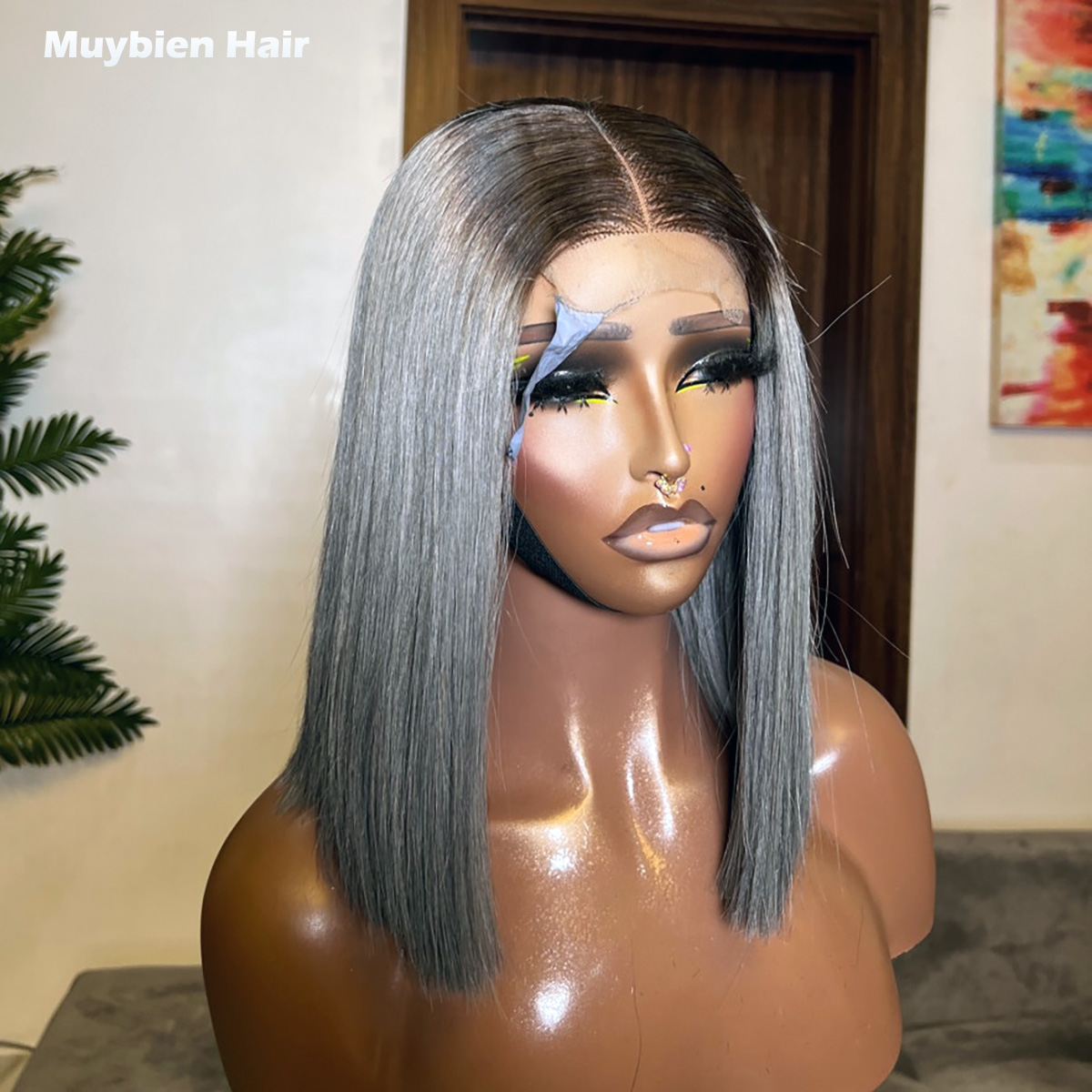 Peluca Bob de Cabello Humano G - Glueless Wear And Go Human Hair Wig reseña y precio